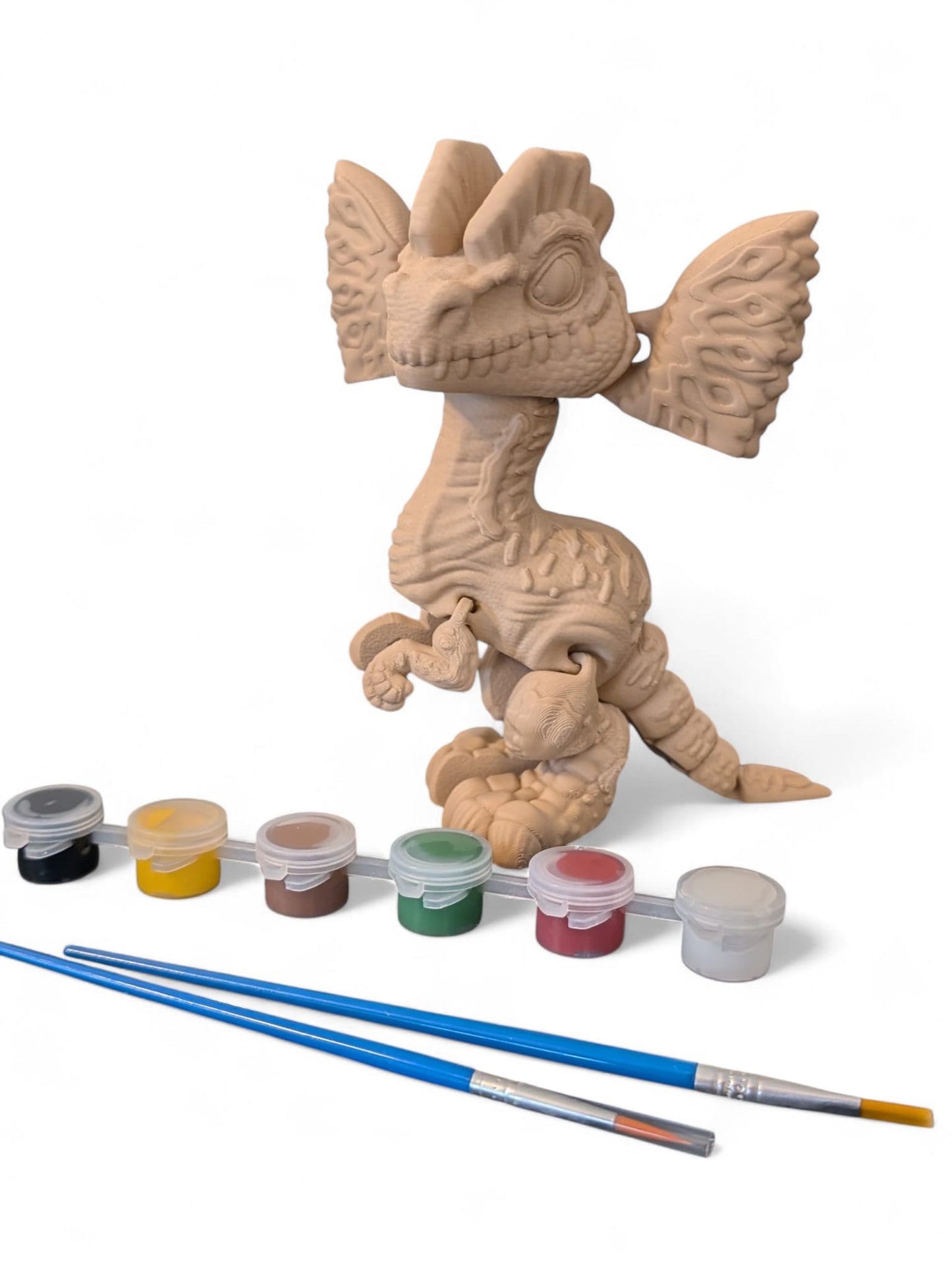Dilophosaurus Critter Paint Kit (Tan)