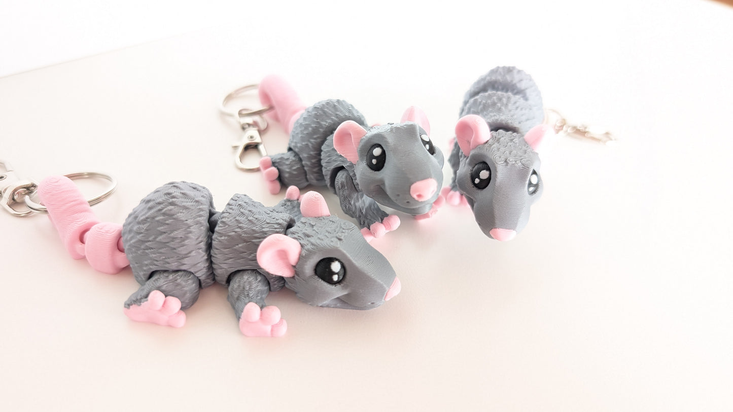 Cute Rat Charm/Keychain