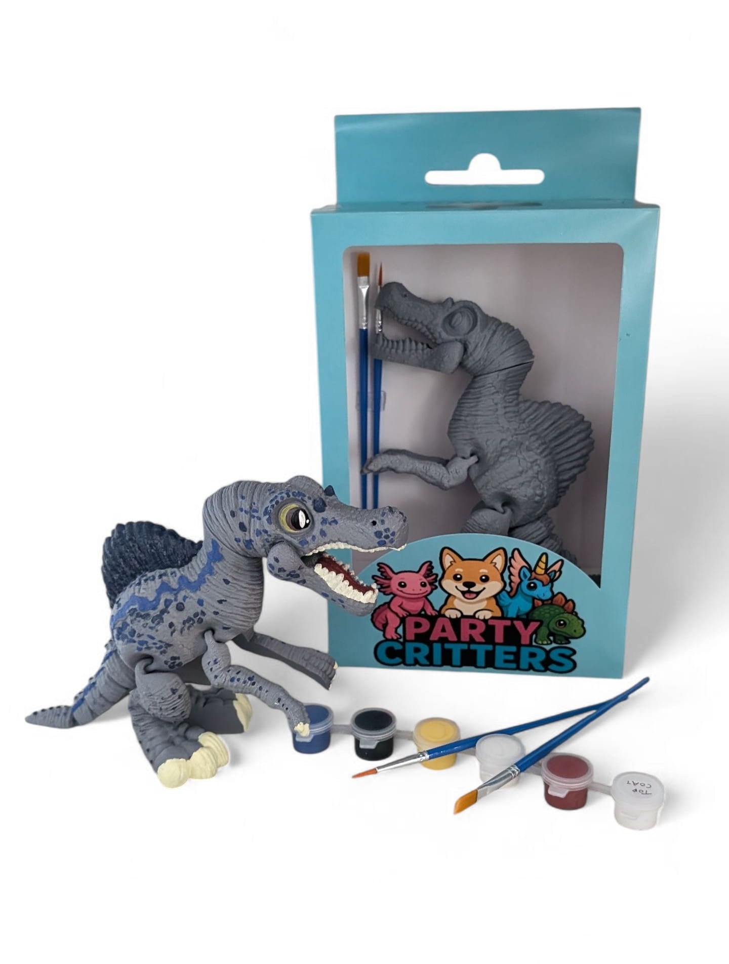 Spinosaurus Critter Paint Kit (Grey)