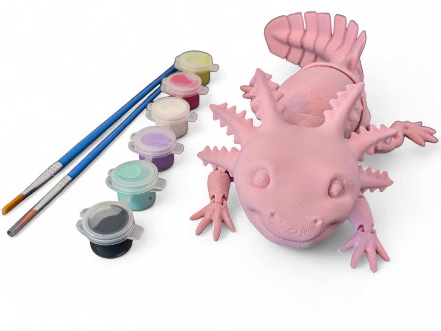 Axolotl Critter Paint Kit (Pink)
