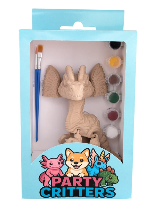 Dilophosaurus Critter Paint Kit (Tan)