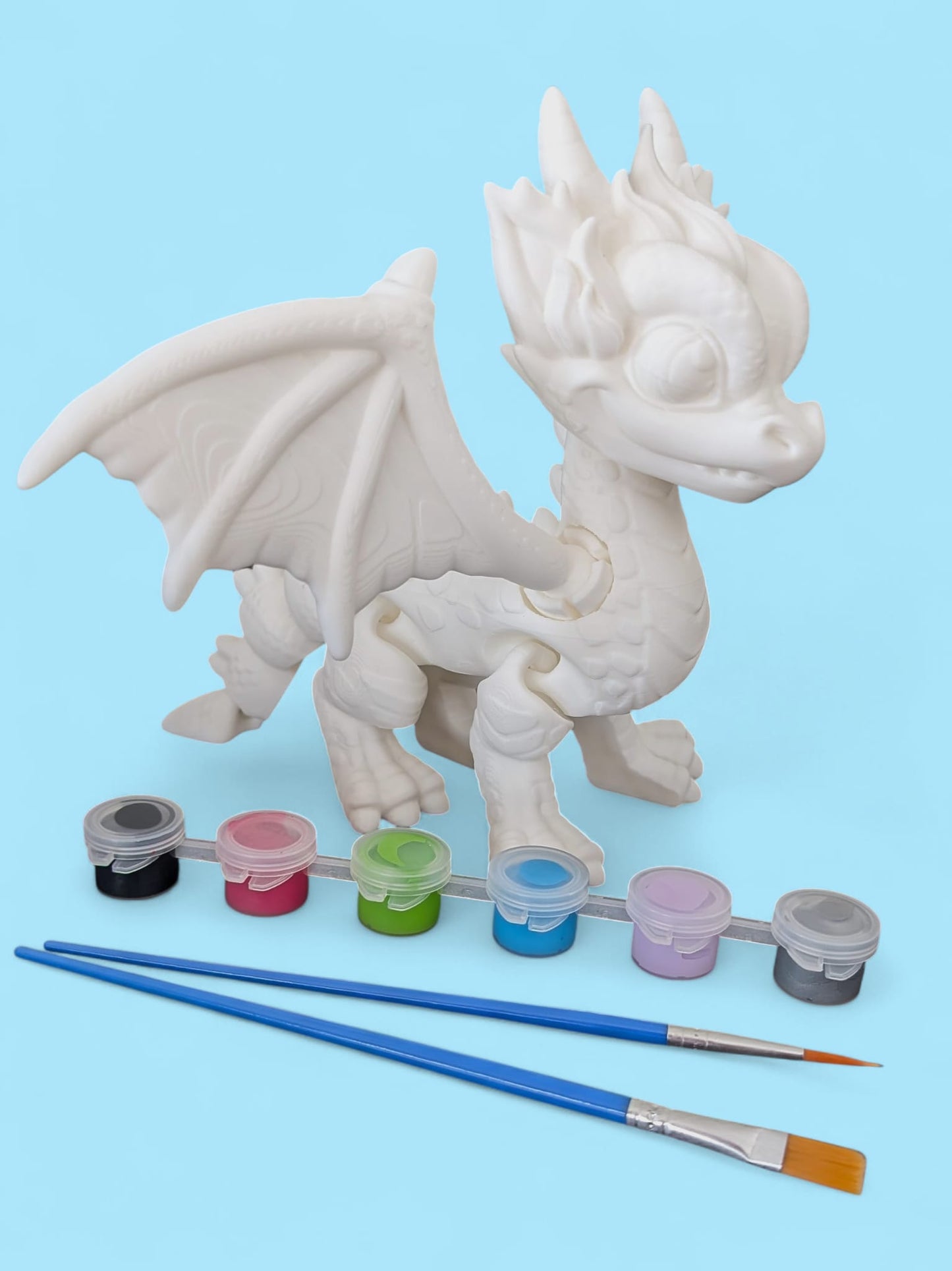 Winged Dragon Paint Kit (White)