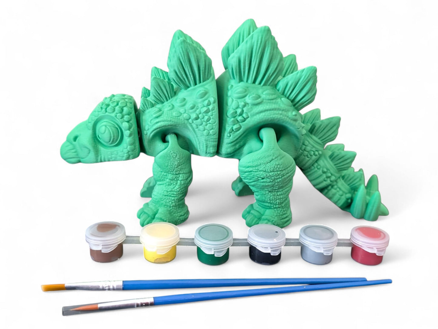 Stegosaurus Critter Paint Kit (Green)