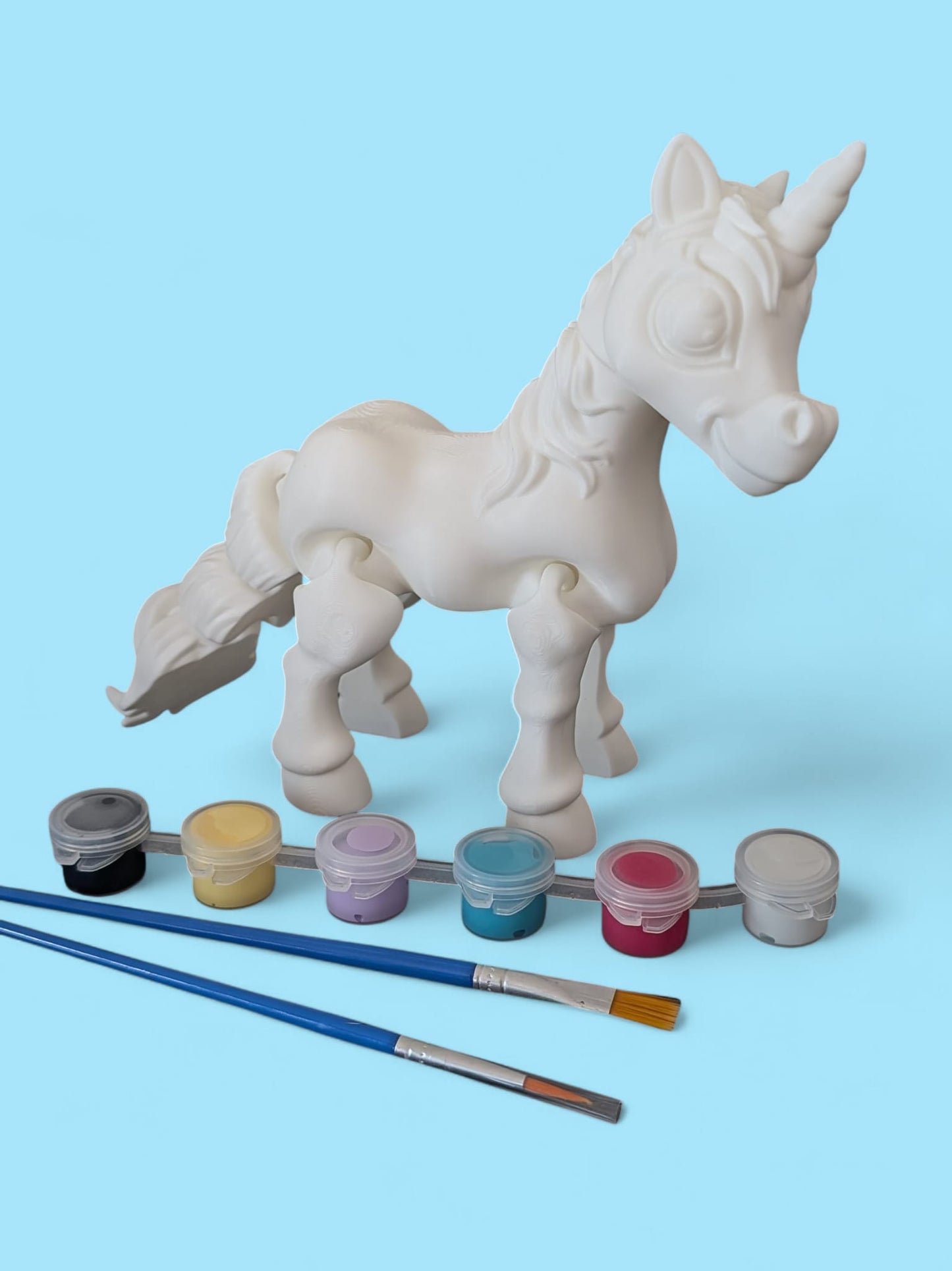 Unicorn Critter Paint Kit (White)