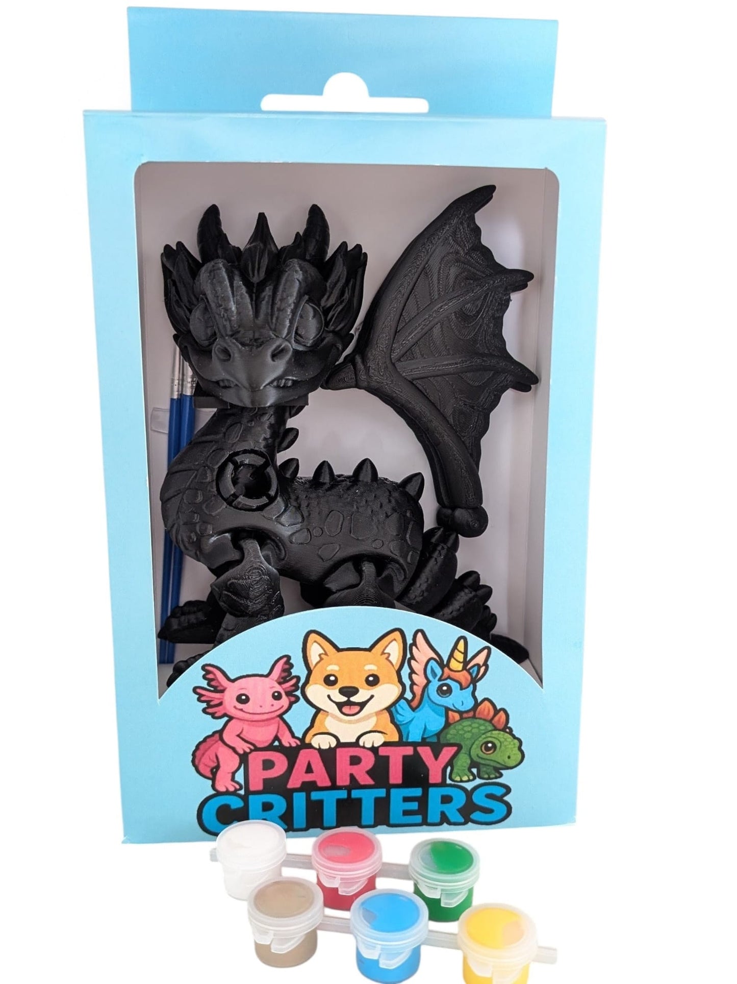 Winged Dragon Paint Kit (Black)