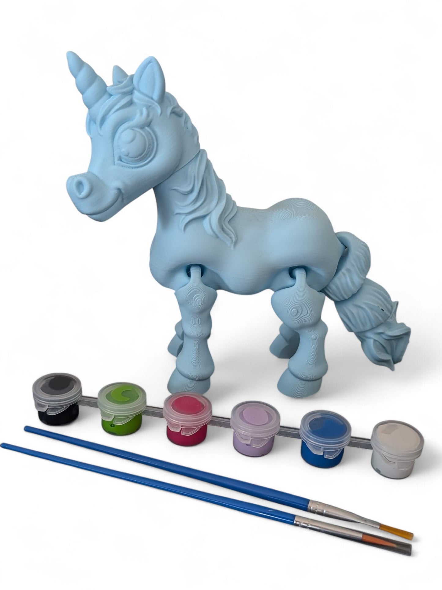 Unicorn Critter Paint Kit (Light Blue)