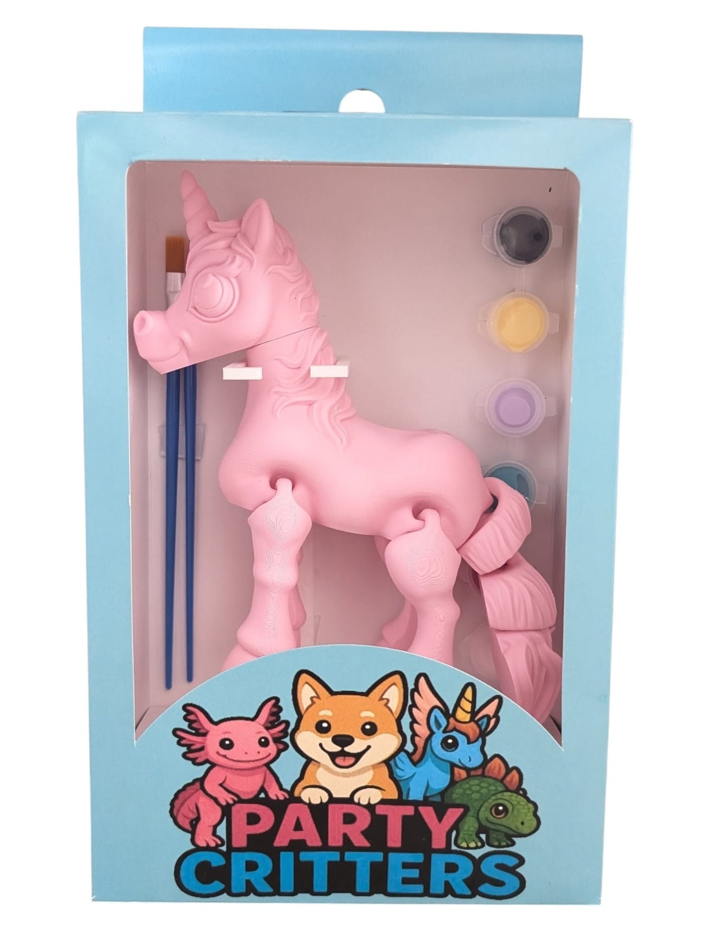 Unicorn Critter Paint Kit (Pink)