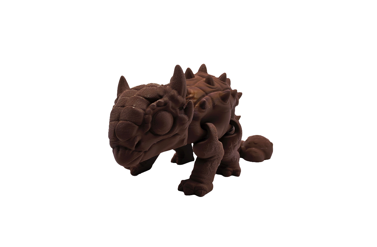 Ankylosaurus Critter Paint Kit