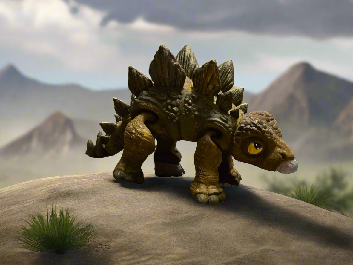 Stegosaurus Critter Paint Kit