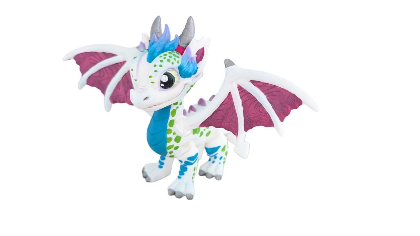 Winged Dragon Paint Kit (White)