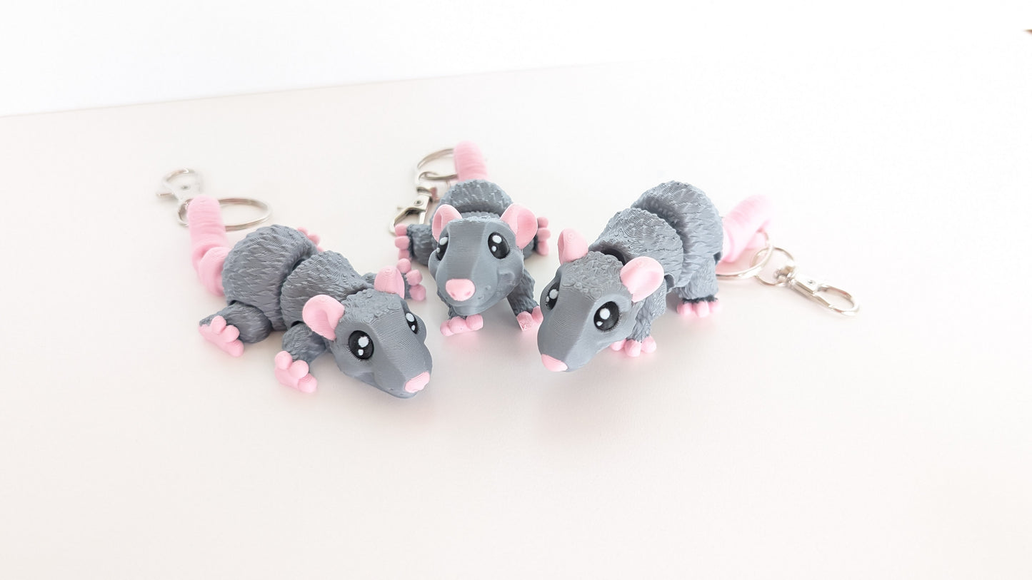 Cute Rat Charm/Keychain