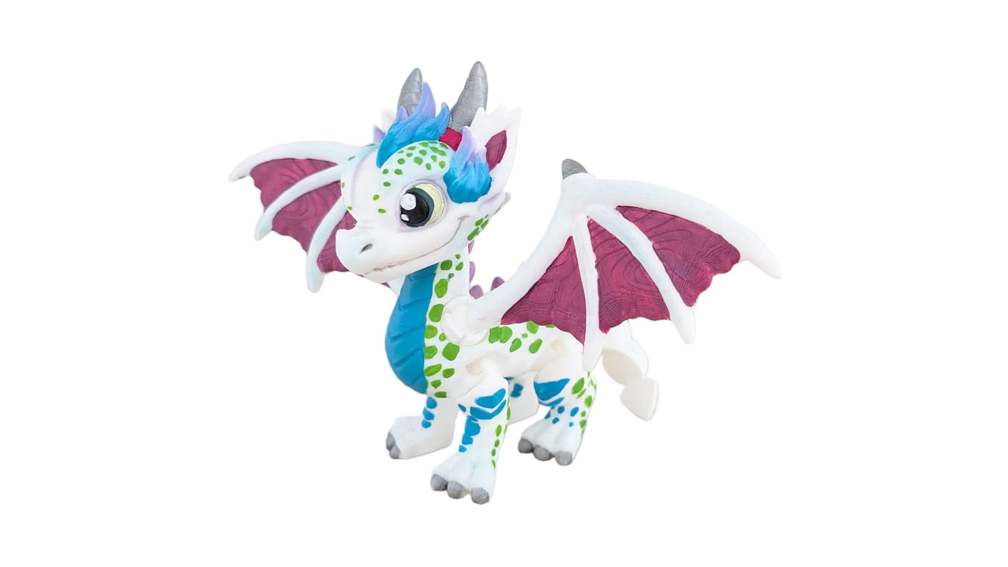 Winged Dragon Paint Kit (White)
