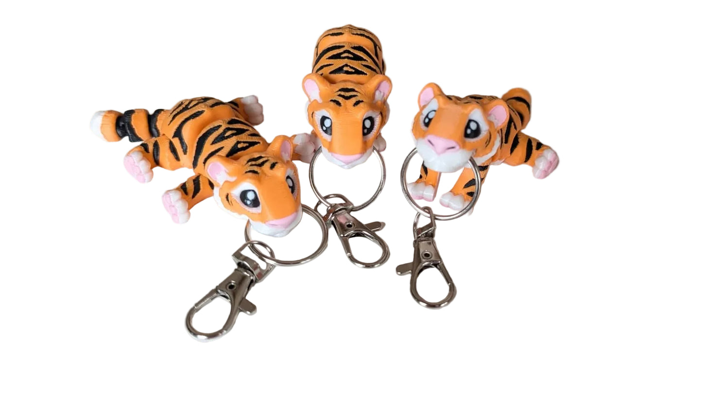 Cute Tiger Charm/Keychain
