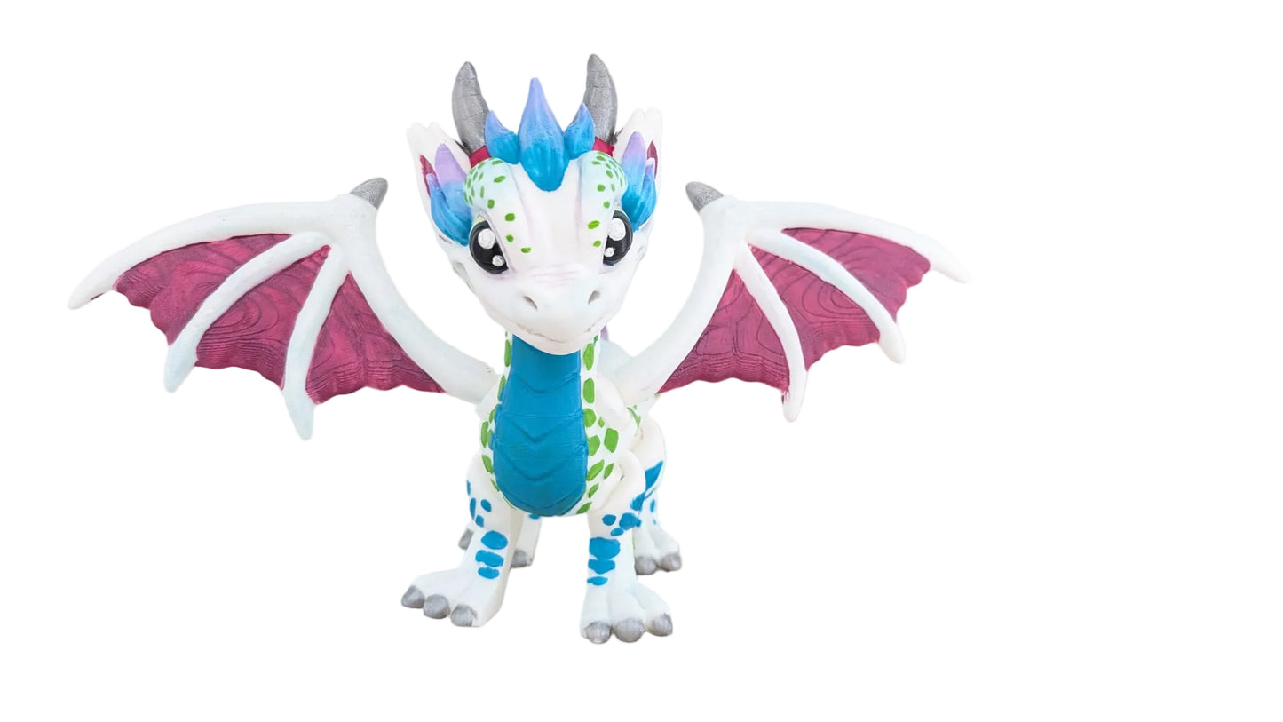 Winged Dragon Paint Kit (White)