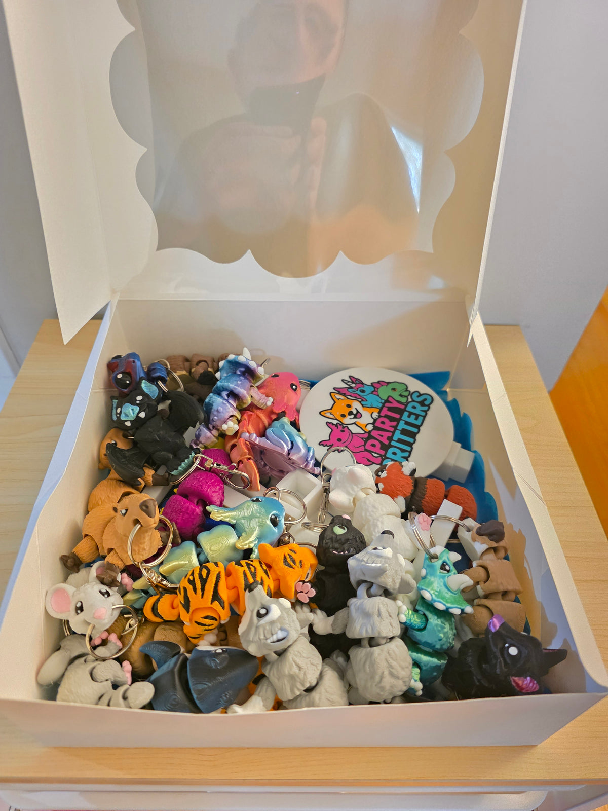 Charm Stand with 28 Assorted Charms