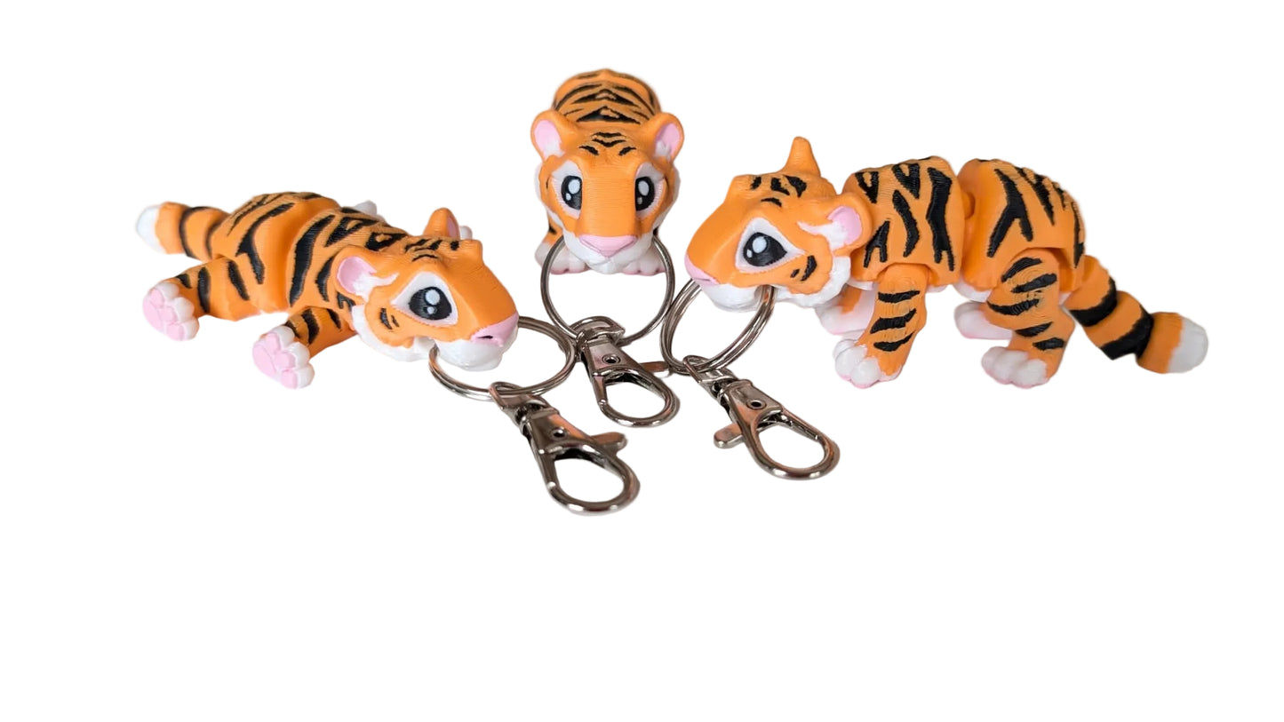 Cute Tiger Charm/Keychain